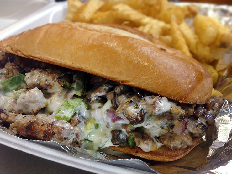 Try The Philly Cheese Steak